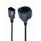 Gembird PC-SFC14M-01 power adapter IEC320 C14 -> SCHUKO (F) on a 15 cm cable - Power Cables - Cables & Adapters - Techbox
