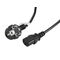 Lanberg CA-C13C-11CC-0050-BK power cable Black 5 m C13 coupler CEE7/7 | Techbox