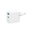 Gembird TA-UC-PDQC65L-W-01 mobile device charger Universal White AC Fast charging Indoor | Techbox