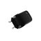 NATEC RIBERA GAN CHARGER 1X USB-A + 1X USB-C 30W BLACK - Travel Chargers - Smartphone Chargers - Techbox