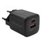 Qoltec 50764 mobile device charger Laptop, Portable gaming console, Power bank, Smartphone, Smartwatch, Tablet Black AC Fast charging Indoor - Travel Chargers - Smartphone Chargers - Techbox