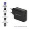 Qoltec 51717 Charger | 45W | 5-20V | 2.25-3A | USB type C PD | USB | Black - Travel Chargers - Smartphone Chargers - Techbox
