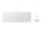 Samsung Wireless Charger Trio Headset, Smartphone, Smartwatch White USB Wireless charging Fast charging Indoor - Travel Chargers - Smartphone Chargers - Techbox