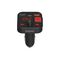 SAVIO FM transmitter, Bluetooth 5.3, QC 3.0 charger, LED display, Bass Boost, TR-15, black - Car Chargers - Smartphone Chargers - Techbox