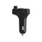 SAVIO FM transmitter, Bluetooth 5.3, QC 3.0 charger, LED display, Bass Boost, TR-15, black - Car Chargers - Smartphone Chargers - Techbox