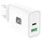 Techly IPW-USB-30WACG mobile device charger Universal White AC Fast charging Indoor | Techbox