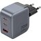 Vention 70W GaN PD Charger 1x USB-A 2x USB-C BK | Techbox