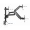 Gembird MA-DA3-01 monitor mount / stand 68.6 cm (27") Desk Black - Stands & Accessories - Monitors & Mounts - Techbox