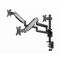 Gembird MA-DA3-01 monitor mount / stand 68.6 cm (27") Desk Black - Stands & Accessories - Monitors & Mounts - Techbox