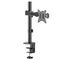 Maclean MC-753N LCD Monitor Desk Mount 17-32" 9kg VESA 75x75 100x100 Single Arm Extendable Adjustable | Techbox