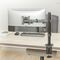 Maclean MC-753N LCD Monitor Desk Mount 17-32" 9kg VESA 75x75 100x100 Single Arm Extendable Adjustable | Techbox