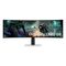 Samsung S49DG910SU computer monitor 124.5 cm (49") 5120 x 1440 pixels Dual QHD OLED Silver - Monitors - Monitors & Mounts - Techbox