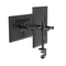 Gembird MA-D2-03 Adjustable desk mounted double monitor arm, 17”-32”, black - Stands & Accessories - Monitors & Mounts - Techbox