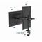 Gembird MA-D2-03 Adjustable desk mounted double monitor arm, 17”-32”, black - Stands & Accessories - Monitors & Mounts - Techbox