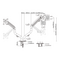 Gembird MA-DA2-02 Adjustable desk 2-display mounting arm (tilting), 17”-32”, up to 8 kg | Techbox