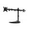 Gembird MS-D2ST-02 Monitor desk stand (rotate, tilt, swivel), 13”-32”, black | Techbox