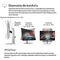 HP Series 7 Pro 24 inch WUXGA USB-C Monitor - 724pu | Techbox