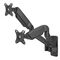Maclean wall mount for two monitors, 17-32'', 9kg max, mechanical spring, MC-988 | Techbox