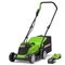 33 cm cordless mower Greenworks GD24LM33K4 - 2516107UB - charger + 4Ah battery kit | Techbox