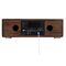 AKAI AM-100 RHAPSODY Stereo system 30W RMS, Bluetooth 5.0, DAB+/FM, CD/USB, AUX, brown black | Techbox