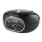JVC radio RD-E221B Boombox black | Techbox