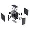 ASUS Prime AP303 Mesh Midi Tower Black | Techbox