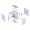 ASUS PRIME AP303 Mesh Midi Tower White | Techbox