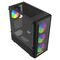 Savio Noctis Flow RGB Cube Black - Computer Cases - PC Cases & Accessories - Techbox