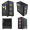 Savio Noctis Flow RGB Cube Black - Computer Cases - PC Cases & Accessories - Techbox