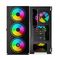 SAVIO PC Case Raptor X1 ARGB Glass/Mesh Black - Computer Cases - PC Cases & Accessories - Techbox