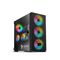 SAVIO PC Case Raptor X1 ARGB Glass/Mesh Black - Computer Cases - PC Cases & Accessories - Techbox