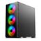 SAVIO PC Case Raptor X1 ARGB Glass/Mesh Black - Computer Cases - PC Cases & Accessories - Techbox