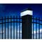GreenBlue GB128 LED Fence Post Solar Lamp 100*100 with Dusk Sensor | Techbox