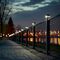 GreenBlue GB128 LED Fence Post Solar Lamp 100*100 with Dusk Sensor | Techbox