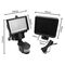 Maclean MCE442 Solar Lamp LED Spotlight Motion Sensor Floodlight Wall Mount Light Twilight IP44 6W 6000K - Solar Lights - Lighting - Techbox