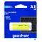 Goodram UME2-0320Y0R1 USB flash drive 32 GB USB Type-A 2.0 Yellow - USB Sticks - Peripherals - Techbox