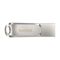 SanDisk Ultra Dual Drive Luxe USB flash drive 1000 GB USB Type-A / USB Type-C 3.2 Gen 1 (3.1 Gen 1) Stainless steel | Techbox