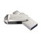 SanDisk Ultra Dual Drive Luxe USB flash drive 256 GB USB Type-A / USB Type-C 3.2 Gen 1 (3.1 Gen 1) Stainless steel - USB Sticks - Peripherals - Techbox