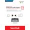 Sandisk Ultra Dual Drive USB Type-C USB flash drive 128 GB USB Type-A / USB Type-C 3.2 Gen 1 (3.1 Gen 1) Black,Silver - USB Sticks - Peripherals - Techbox