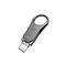 Silicon Power Mobile C80 USB flash drive 64 GB USB Type-A / USB Type-C 3.0 (3.1 Gen 1) Titanium - USB Sticks - Peripherals - Techbox