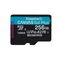 Kingston Technology 256GB microSDXC Canvas Go Plus Gen4 200MB/s A2 U3 V30 Card + Adapter - Memory Cards - Smartphones - Techbox