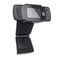 Manhattan USB Webcam, Two Megapixels (Clearance Pricing), 1080p Full HD, USB-A, Integrated Microphone, Adjustable Clip Base, 30 frame per second, Black, Three Year Warranty, Box | Techbox