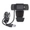 Manhattan USB Webcam, Two Megapixels (Clearance Pricing), 1080p Full HD, USB-A, Integrated Microphone, Adjustable Clip Base, 30 frame per second, Black, Three Year Warranty, Box | Techbox