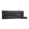 Lenovo 160 keyboard Mouse included Home/Office USB US English Black | Techbox