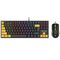 Tracer HORNET 87 keyboard Mouse included Gaming USB QWERTY English Black, Yellow | Techbox