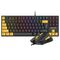 Tracer HORNET 87 keyboard Mouse included Gaming USB QWERTY English Black, Yellow | Techbox