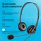 HP Stereo USB Headset G2 Wired Head-band Office/Call center Black | Techbox