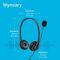 HP Stereo USB Headset G2 Wired Head-band Office/Call center Black | Techbox