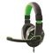 Esperanza EGH330G Head-band Black,Green | Techbox