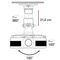 Techly Universal Ceiling Bracket for Projector, White ICA-PM 100WH - Projector Accessories - Projectors - Techbox